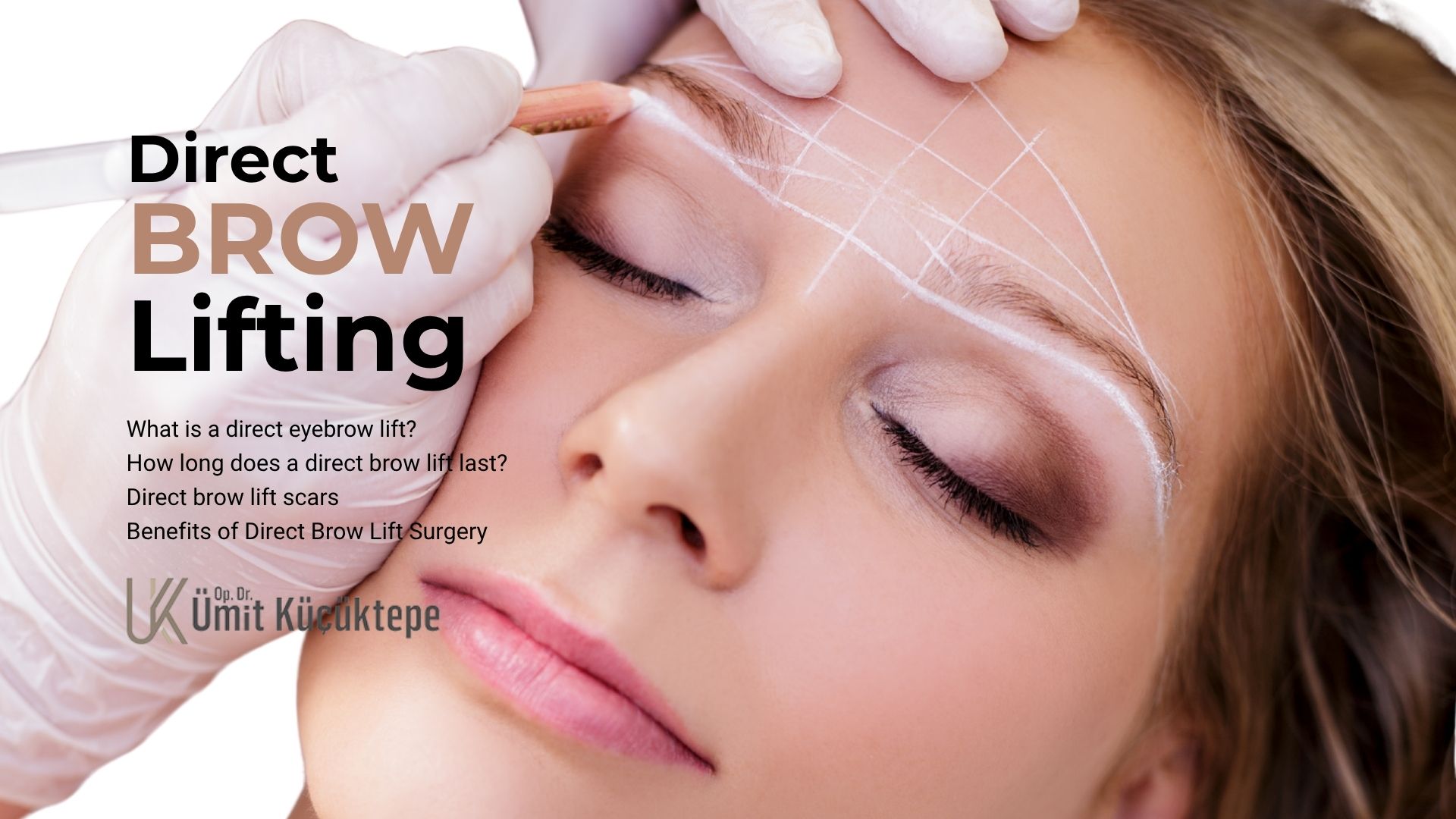 direct brow lifting in turkey antalya